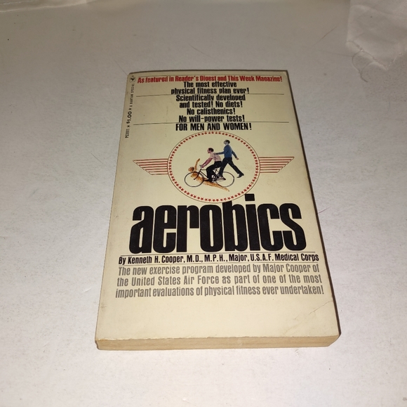 Aerobics by Kenneth H. Cooper, M. D. 5th Printing 1968 Vintage PB - Picture 1 of 5